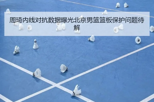 周琦内线对抗数据曝光北京男篮篮板保护问题待解